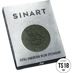 Пресовані тіні для повік Sinart Extra Dimension Velor Eyeshadow TS18 1.5 г - мініатюра 3