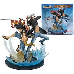 Фігурка Трафальгар Ло проти Луффі One Piece Monkey D Luffy Trafalgar Law 16см anime OP BH 27.77