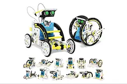 Робот-конструктор на сонячних батареях Solar Robot Kit 14 в 1 у коробці - мініатюра 2