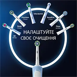 Електрична зубна щітка Оral-B Vitality Pro Protect X Clean D103 Blue - мініатюра 3
