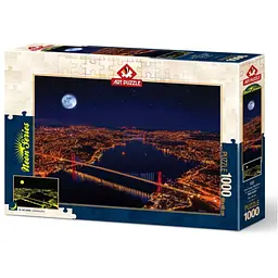 Пазл Art Puzzle Неонова серія: Потрійний міст Босфор 1000 ел. (5239)
