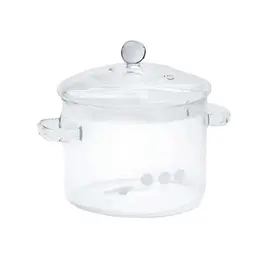 Каструля скляна жароміцна Yiwu HP2001 1,9 л - мініатюра 6