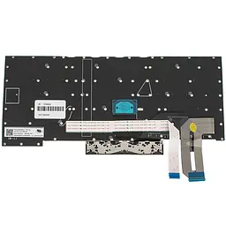 Клавіатура для ноутбука LENOVO (ThinkPad: P1) rus, black, без фрейму