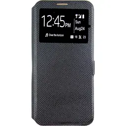 Чохол до мобільного телефона Dengos Flipp-Book Call ID Samsung Galaxy A21s, black (DG-SL-BK-262) (DG-SL-BK-262) - мініатюра 1
