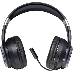 Гарнітура Defender FreeMotion B400 Bluetooth+35 мм гнучкий мікрофон LED Black - мініатюра 2