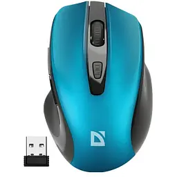 Мишка Defender Prime MB-053 Silent Wireless Turquoise (52054)
