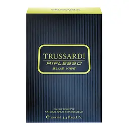 Чоловіча туалетна вода Trussardi Riflesso Blue Vibe 100 мл - мініатюра 4