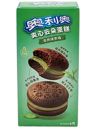 Тістечка Oreo Cloud Cake Longjing Matcha Flavor 132г - мініатюра 2