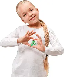 Слайм Craze Magic Slime у тубі з брелоком антистрес-іграшка синій 20 мл (SKU-291.6) - мініатюра 4
