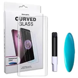 Захисне скло DK для Samsung Galaxy S20+ 4G/5G G985/G986 UV Curved 010063 clear - мініатюра 2