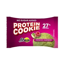 Протеїнове печиво, Protein Cookie 27% — 10 × 40 г Pistachio Raspberry