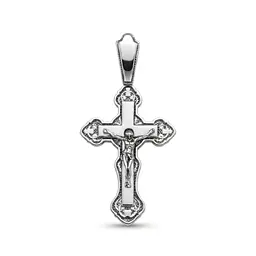 Срібний хрест Розп’яття (5223)