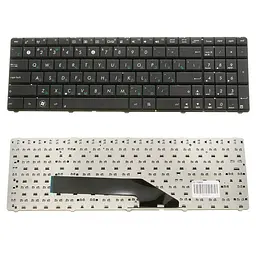 Клавіатура для ноутбука ASUS (K50 K51 K60 K61 K70 F52 P50 X5) rus чорний (old design)