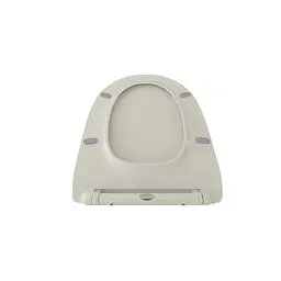 Сидіння для унітаза EUR TS-3575 дюропластове, Soft Close, метал.кріпл. - мініатюра 3