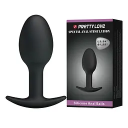 Анальна пробка Pretty Love Heavy Balls Silicone Butt Plug 1 Baile BI-040033 22635