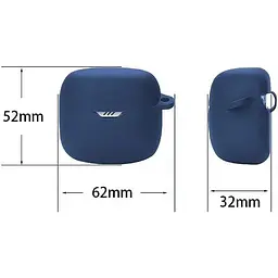 Чохол BeCover Silicon для JBL Tune Flex TWS Deep Blue (710185) - мініатюра 2