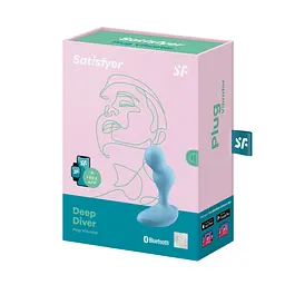 Смарт масажер простати Satisfyer Deep Diver Light Blue Satisfyer IG006802; SO6351 92408 - мініатюра 4