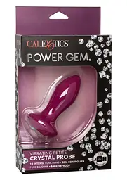 Анальна пробка Calexotics Petite Crystal Probe, 9.5 см (фіолетовий) - мініатюра 8