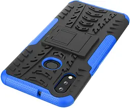 Чохол-накладка TOTO Dazzle Kickstand 2 in 1 Case Samsung Galaxy A10s Blue - мініатюра 5