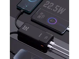 Зовнішній акумулятор (Power Bank) Dudao K15 Max 30000mAh 22.5W Black - мініатюра 2
