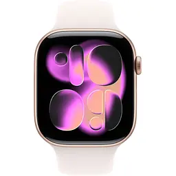 Смарт-годинник Apple Watch Series 11 GPS 42 мм Rose Gold Aluminum Case with Light Blush Sport Band M/L [MEU44] [145296] - мініатюра 2