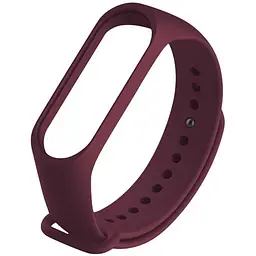 Ремінець Silicone Mi Band 3/4 Burgundy (16)