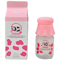 Сироватка для обличчя Quret Collagen молочна полуниця 50 мл