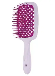 Щітка для волосся Janeke Superbrush Лавандова з фуксією