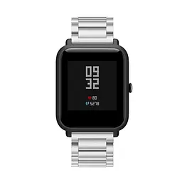 Сталевий ремінець BeWatch для Xiaomi Amazfit Bip Сріблястий (1110405) - мініатюра 3