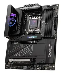 Материнська плата AM5 MSI MPG X870E CARBON WIFI, X870E, 4xDDR5, Int.Video (CPU), 4xSATA3, 4xM.2, 2xPCI-E 5.0x16, 1xPCI-E 4.0x16, ALC40 8126 5G + Realtek 8125 2.5G, HDMI/2xType-C, ATX - мініатюра 3