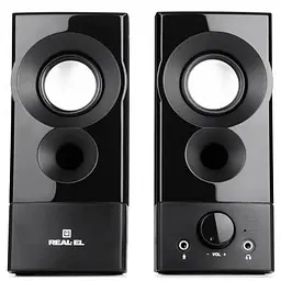 Акустична система REAL-EL S-90 Black (EL121100011) - мініатюра 2