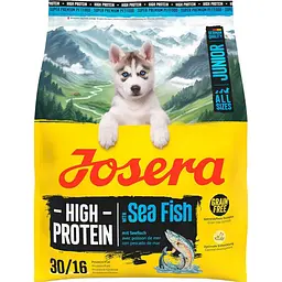 Сухий корм для собак Josera High Protein Junior з морською рибою для всіх порід 900 г