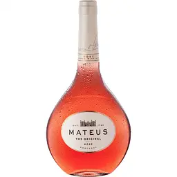 Вино Sogrape Vinhos Mateus Rose рожеве напівсухе 0.25 л - мініатюра 2
