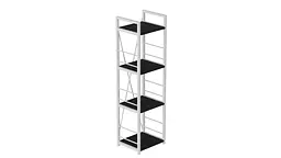 Етажерка 4/34 Серії Коннект 120x34x28 білий ДСП Сосна Кембра 16мм FRD-104282 - мініатюра 6