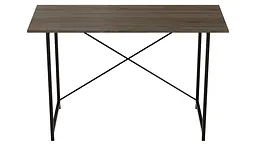 Стіл письмовий Line Лайт Ferrum-decor 750x1200x500 Чорний метал ДСП Дуб Сонома Трюфель 16 мм (FRD-104854) - мініатюра 7
