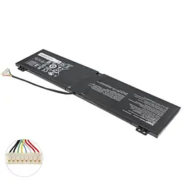 Акумулятор для ноутбука Acer AP20A7N (Predator Triton 300 SE PT314-51s) 15.48V 3886 mAh 60Wh Black (KT.00407.010) - мініатюра 2