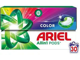 Капсули для прання ARIEL 30шт Pods All-in-1 Color Для кольорового