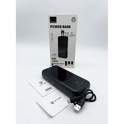 Power Bank 20000mAh зі наскрізною зарядкою портативна батарея для смартфона планшета роутера USB зовнішній акумулятор повербанк із швидкою зарядкою 22.5W та дисплеєм Lenyes PX251D - мініатюра 5