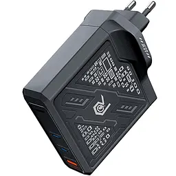 Комплект Повербанк WonderTech O2 Project 60000 мАг 65W + Кабель гумовий Remax RC-C032 + Швидка GaN зарядка Remax RP-U108 - мініатюра 6