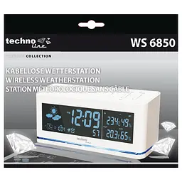 Метеостанція Technoline WS6850 White (WS6850), Білий - мініатюра 5