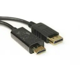 Кабель мультимедійний DisplayPort M to HDMI M 1.8m PowerPlant (KD00AS1278)