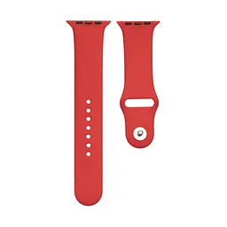 Ремінець Anchor Apple Watch Band Silicone One-Piece Size-S Watch 41/Watch 40/Watch 38mm China red - мініатюра 2