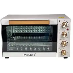 Духовка електрична Sokany SK-450 електропіч з таймером настільна 50 л 1700 Вт - мініатюра 3