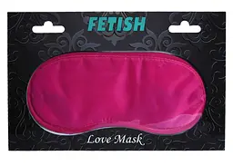 Маска для очей Fetish Boss Series рожева - мініатюра 3
