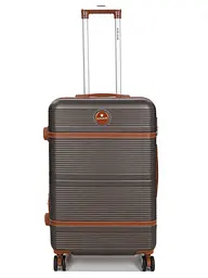 Валіза середня M ABS-пластик Worldline Airtex 629 67×45×27см 74л Коричнева - мініатюра 2