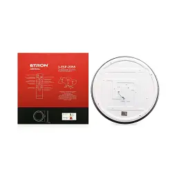 Світлодіодний світильник з пультом ETRON Smart 1-ESP-2055 72W ARRIVAL white&brown - мініатюра 2