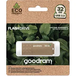 Флеш-накопичувач GoodRam USB Flash 32GB USB 3.0 UME3 ECO FRIENDLY, Retail (UME3-0320EFR11) - мініатюра 3