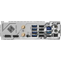 Материнська плата ASRock B650 Steel Legend WIFI (AM5/B650, 4xDDR5, 2xPCIex16, HDMI/DP, 4xSATA, 3xM.2, 2.5GLan, ATX) - мініатюра 4