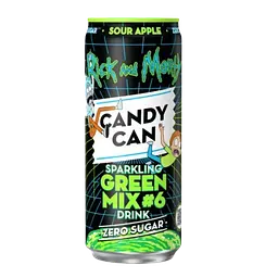 Газований напій Candy Can Rick and Morty Green Mix Apple 330 мл