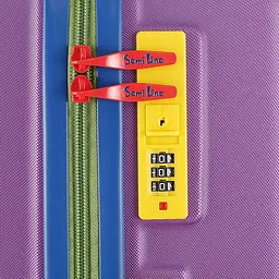 Валіза мала для ручної поклажі Semi Line 20 дюймів (S) дюймів (S) ABS-Plastic Purple (T5845-1) - мініатюра 7